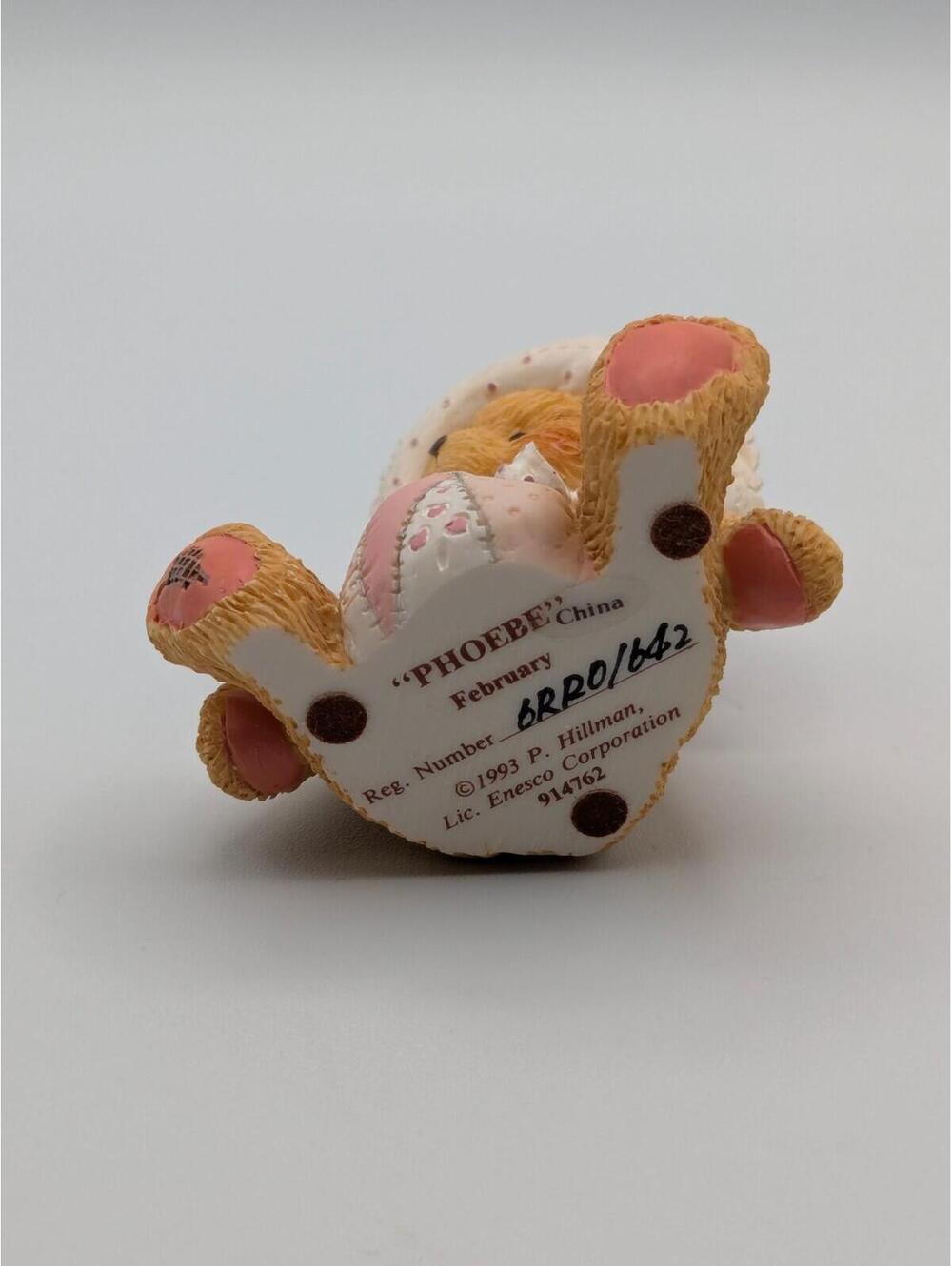 Cherished Teddies Phoebe February Bear (914762) 1993 - Picture 6 of 7